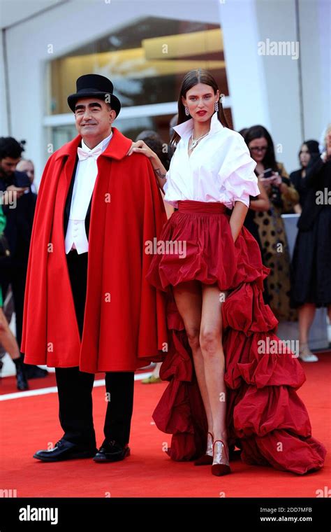 Elio And Bianca Balti Attending The The Sisters Brothers Premiere As