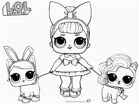 Lol Doll Coloring Page Database Coloring Page Ideas Coloring Home