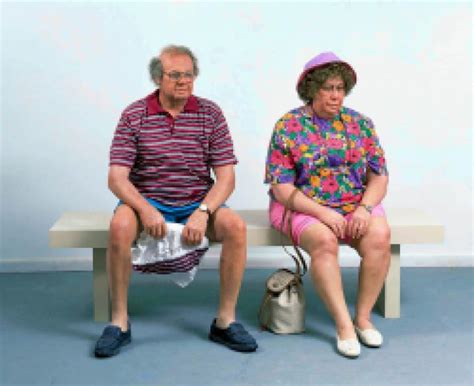 Duane Hanson Old Couple On A Bench Contemporary Art