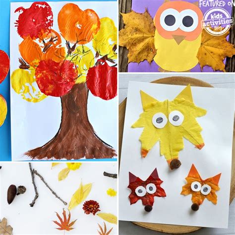 24 Super Fun Preschool Fall Crafts Kids Activities