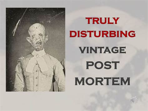 Truly Disturbing Vintage Photos 3 Post Mortem Youtube