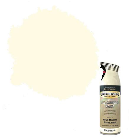 Rust Oleum Universal Real Almond Gloss Multi Surface Spray Paint 400ml