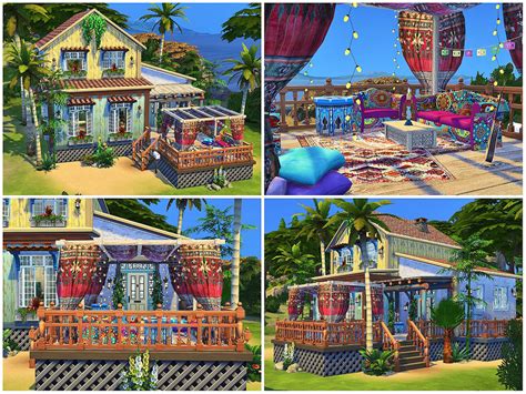 The Sims Resource Bohemian Beach House