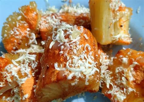 Pisang split vs roti bakar fluff keju. Resep Singkong keju rasa jagung manis oleh Widya Ayu ...