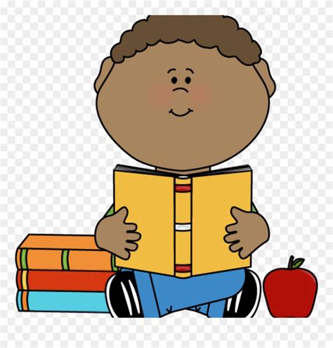 Student Reading Book Clipart Clip Art Library
