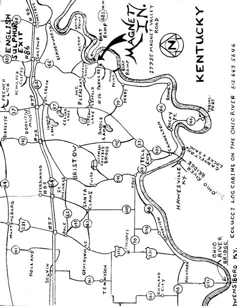 Ohio River Mile Marker Map Maping Resources