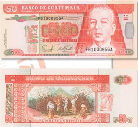 Billetes Y Monedas De Guatemala Julio 2020