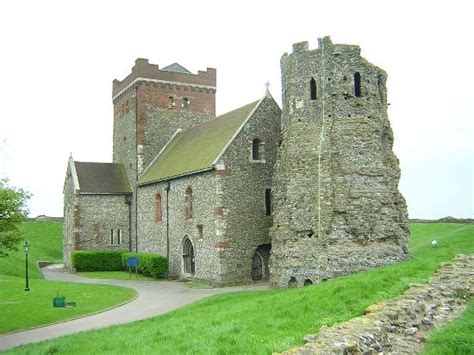 Dover Castle Saxon Tower Dover Kent England Picture Of Dover