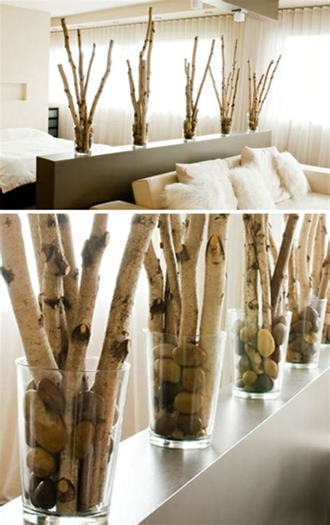 Holz wanddeko wohnzimmer