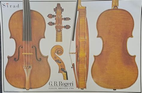 Gb Rogeri Violin 1704 Poster The Strad Shop