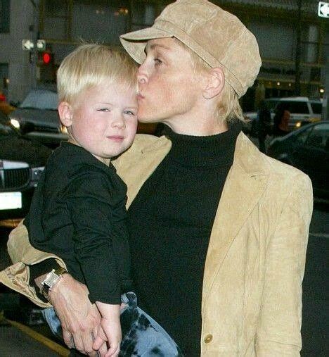 Sharon Stone And Her Son Sharon Stone Ex Husbands Celebrities