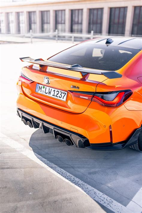 Stunning Fire Orange Bmw M4 Competition With M Performance Parts