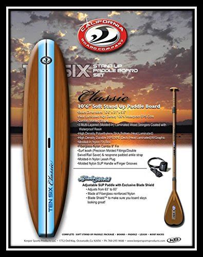 California Board Company Ten Six Classic Sup Package 106 X 31 X 5