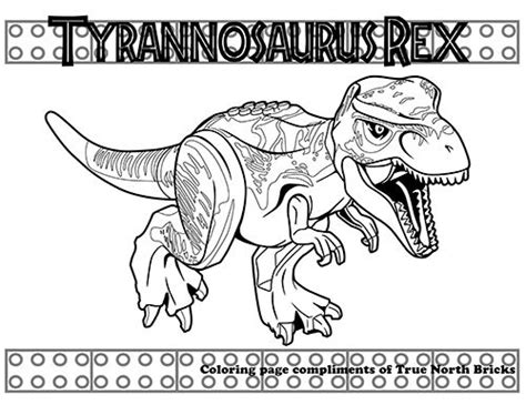 View 23 Indominus Rex Dibujos De Lego Jurassic World Para Colorear