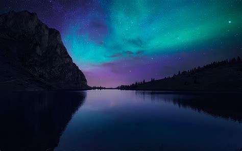 3840x2400 Lake Aurora 4k Hd 4k Wallpapers Images Backgrounds Photos