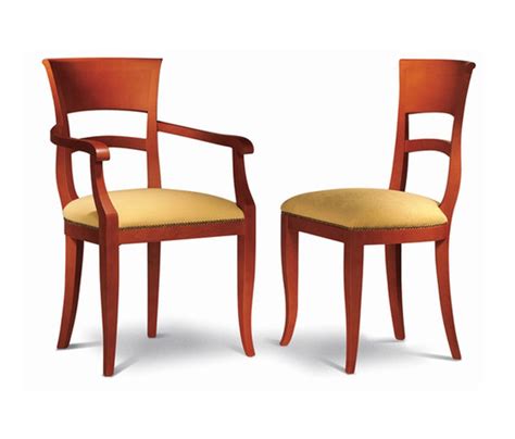 Wood Dining Chair With Armrest Chairs From Bk Barrit Architonic