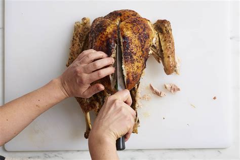 how to carve a turkey the simplest easiest method kitchn