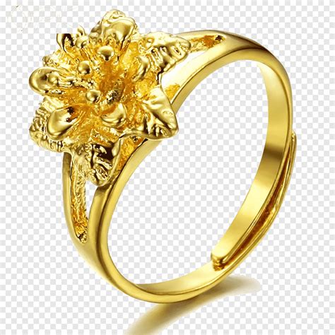 Guldfärgad ringillustration Förlovningsring Guld smycken Vigselring