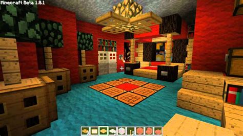 It adds new biomes, tools and armor, food, flowers, music discs, and even. decoration chambre minecraft - visuel #3