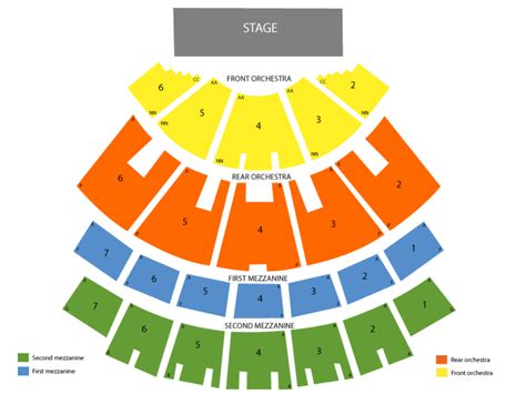 Caesars Palace Concert Seating Chart