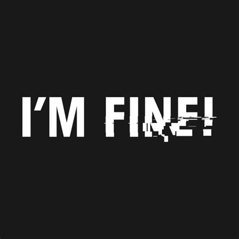 Im Fine Typography T Shirt Teepublic