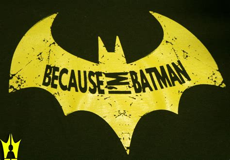 Inspired Because Im Batman T Shirt King Boss Shop