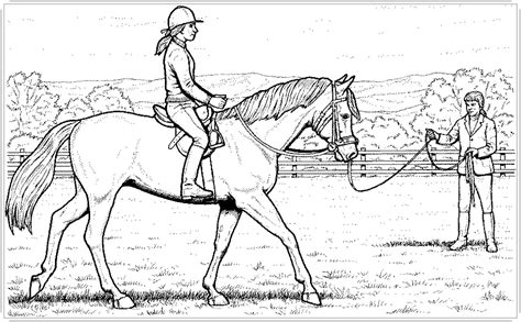 Ausmalbilder Pferde Mit Reiterin (Mit Bildern verwandt mit Pferdebilder