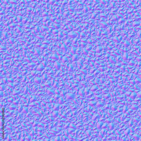 Normal Map Of Sherpa Seamless Pattern With Fur Texture Bump Mapping Of