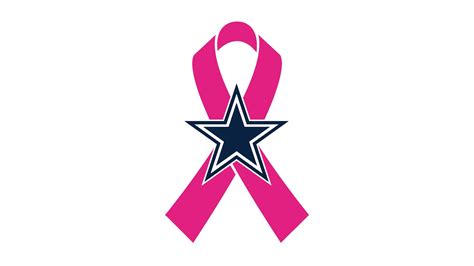 Pink Dallas Cowboys Logo