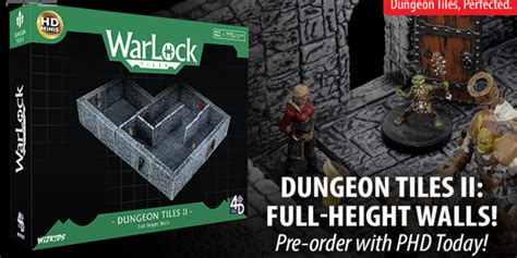 Warlock Dungeon Tiles Ii — Wizkids Phd Games