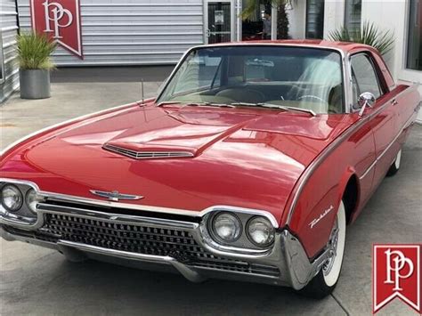 1962 Ford Thunderbird Hardtop 4615 Miles Since Restoration Red On