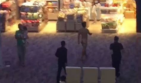 Tourist Overdoses On Viagra Walks Naked Through Airport Throwing