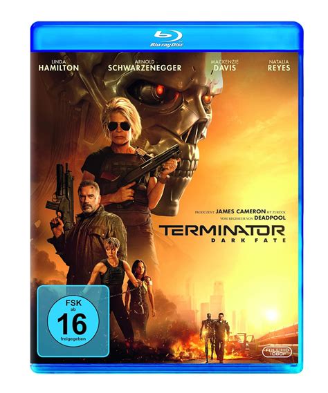 Terminator Dark Fate Blu Ray Amazon De Dvd Blu Ray