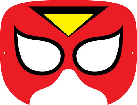 Superhero Mask Template Free Download On Clipartmag