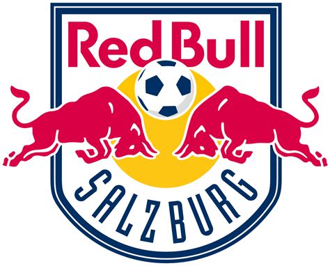 Football club red bull salzburg flag is waving on transparent background close up of waving flag with football club red bull salzburg football club logo seamless loop editorial. Red Bull Salzburg Logo - Escudo - PNG y Vector