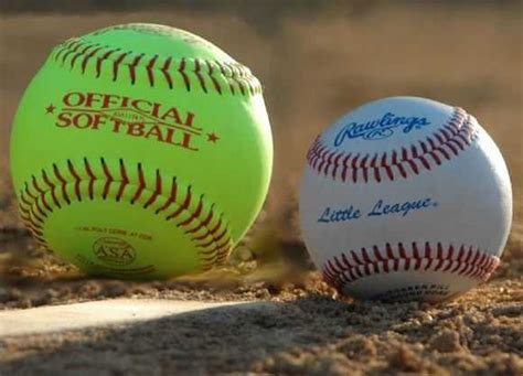 The Science Of Softball Vs Baseball