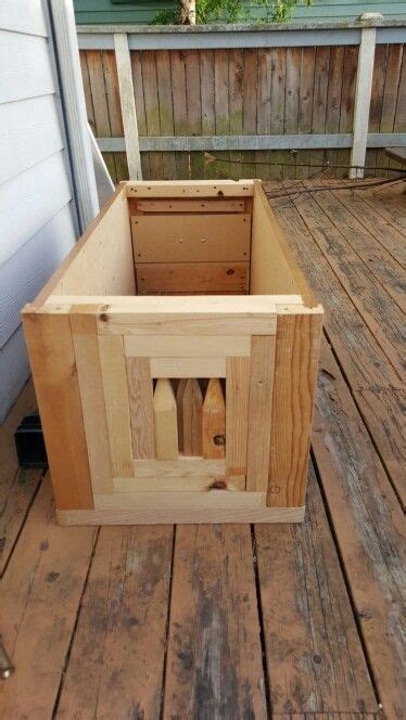 This tomato planter (planters for tomatoes) need to be placed in direct sunlight and water well each morning. Tomato planter made of old futon frame, dresser sides and ...