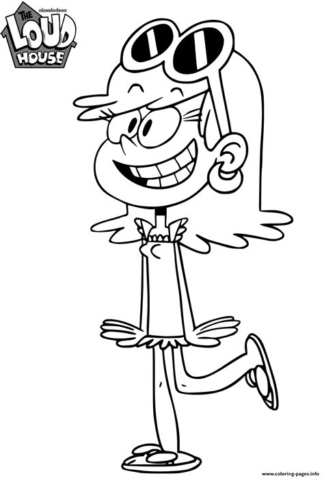 The Loud House Coloring Pages Lola