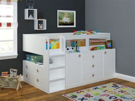 Maybe you would like to learn more about one of these? Cosmos White Childrens And Teenagers Midsleeper Cabin Bed ...