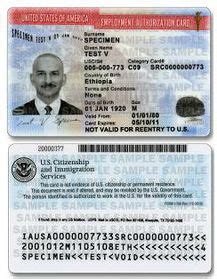 This document is issued by your employer for a variety of reasons, such as: Employment authorization document - Wikipedia