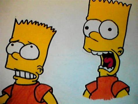 Bart Scream And Scared By Mentalpatient303 On Deviantart