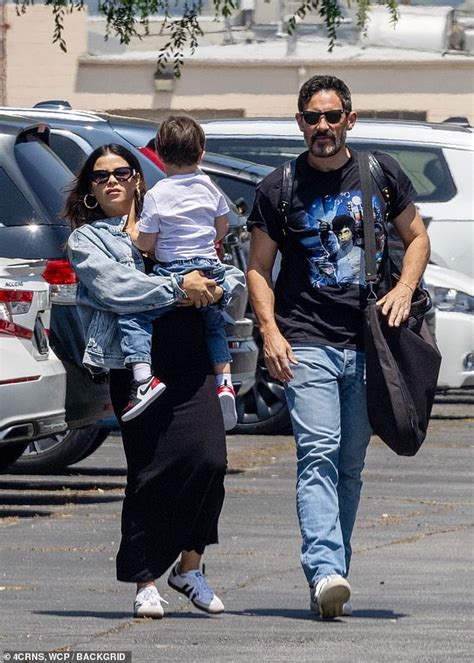 Pregnant Jenna Dewan Stuns In Bodycon Dress And Denim Jacket While Out With Fiancé Steve Kazee