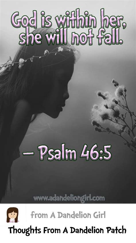God Is Within Her She Will Not Fall Psalm 465 Lots Of