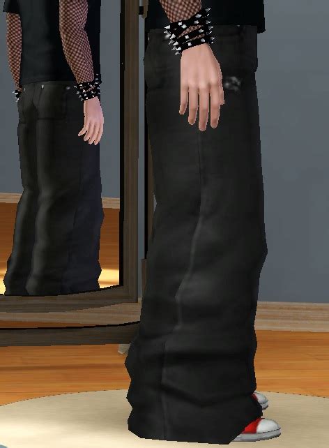 Mod The Sims Byob Baggier Baggy Jeans For Teen Ya And Adult