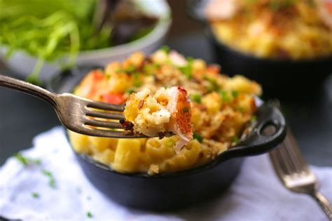 Lobster Mac And Cheese With Garlic Lemon Crust Nerds