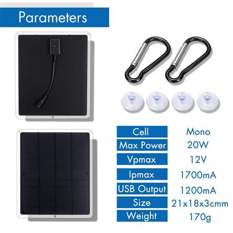 Buy Solar Panel Exhaust Fan 20w 12v Usb Solar Powered Fan Outdoor Ip65