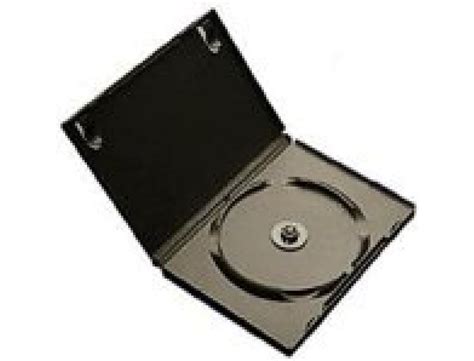 Single Black Standard Dvd 14mm Storage Cases 10 Box