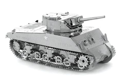 Metal Earth Sherman Tank Model Kit At Mighty Ape Nz