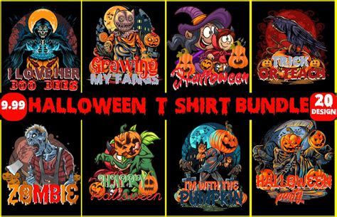 Halloween T Shirt Bundlehomeschool Svg Bundlethanksgiving Svg Bundle