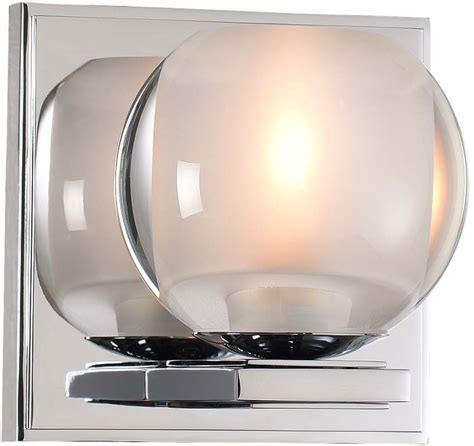 Likewise, they dress up the bedroom. Kalco 315031CH Corona Contemporary Chrome LED Wall Sconce ...